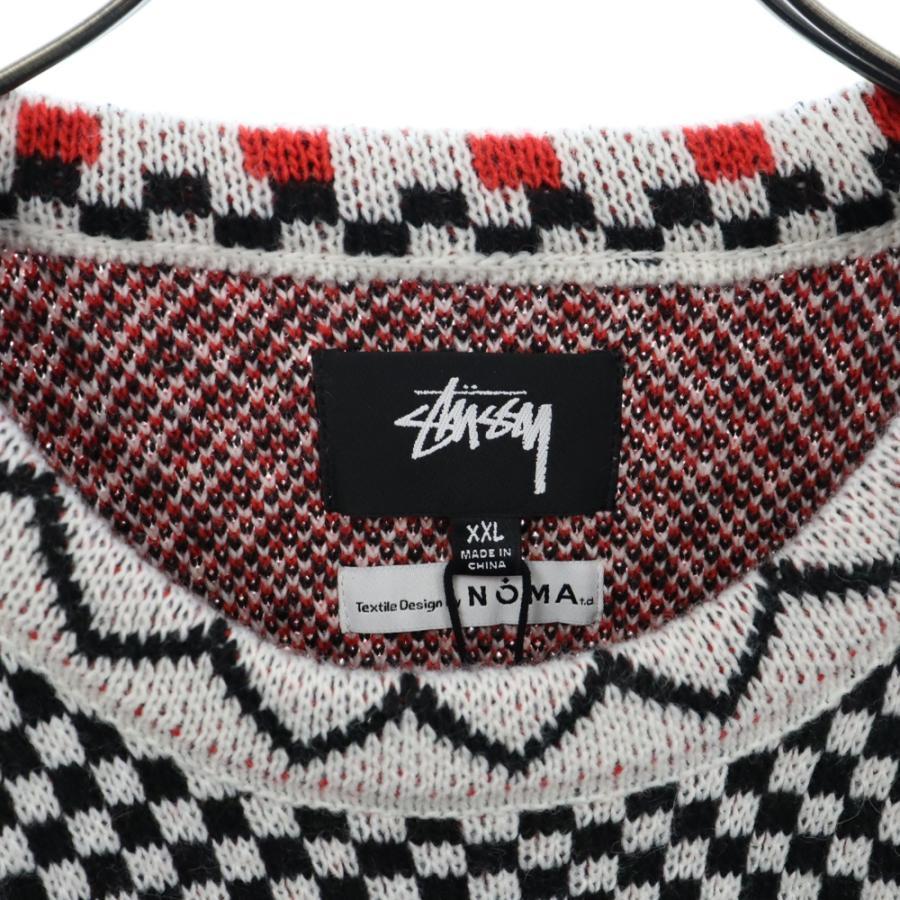 STUSSY ステューシー JACQUARD CREW KNIT ジャガードクルー STUSSY ステューシー JACQUARD CREW KNIT ジャガードクルー