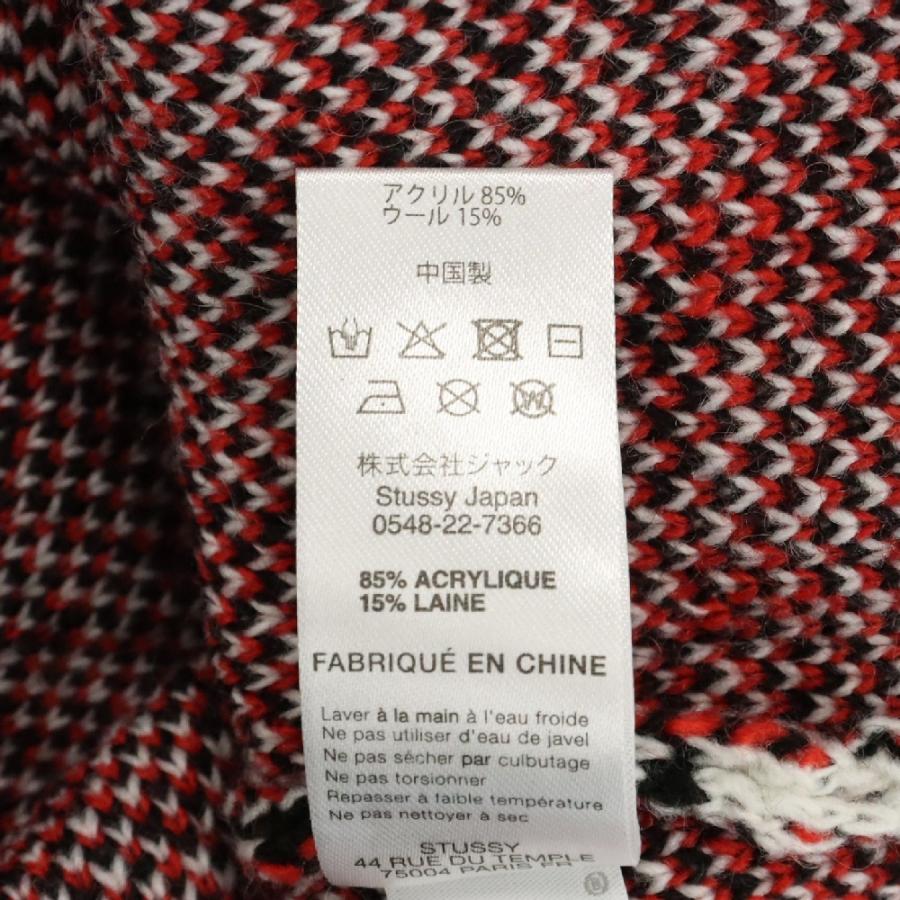 STUSSY ステューシー JACQUARD CREW KNIT ジャガードクルー STUSSY ステューシー JACQUARD CREW KNIT ジャガードクルー