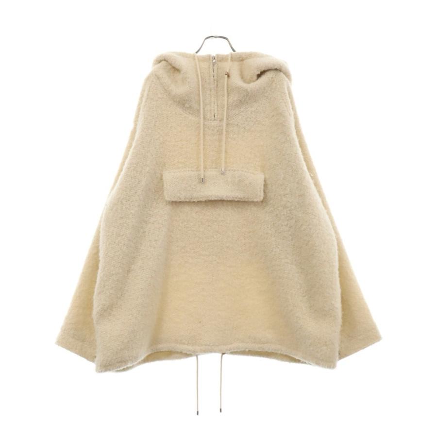 AURALEE オーラリー 23AW アルパカウールレノクロスパーカー ハーフ 