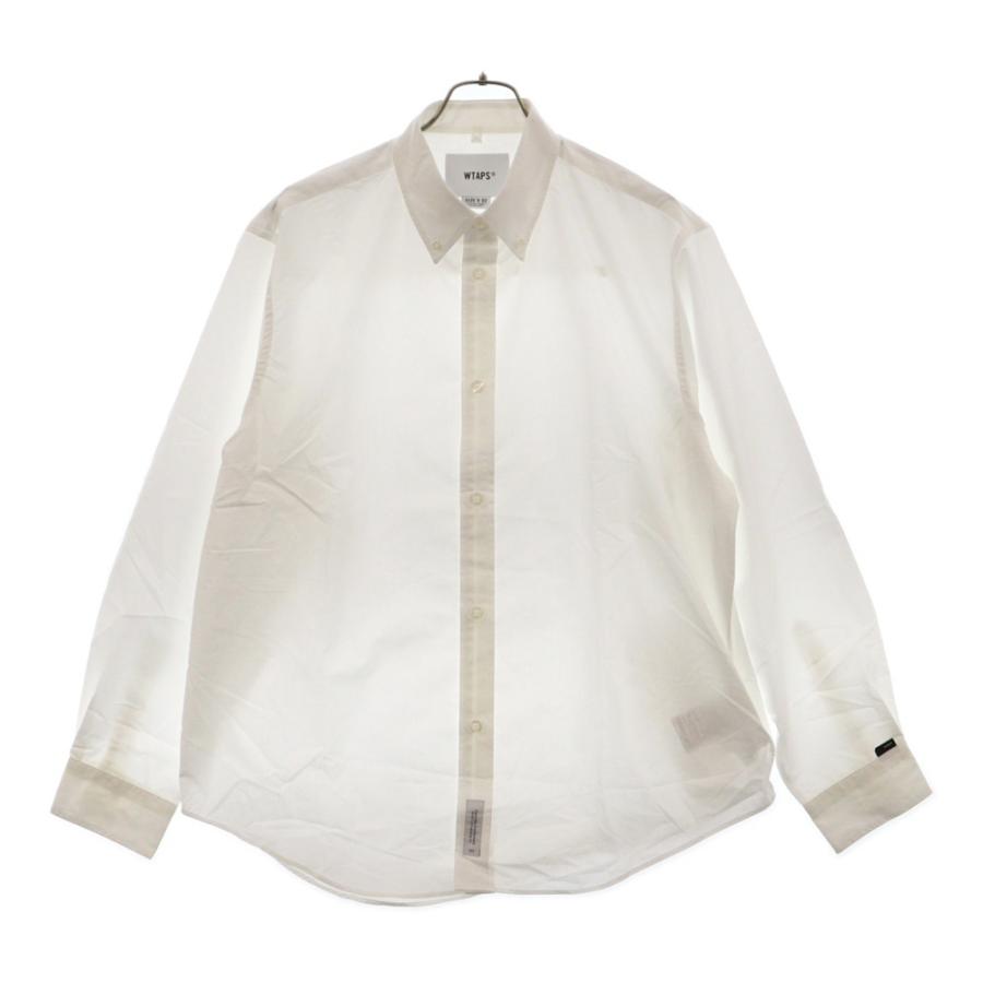 WTAPS ダブルタップス 23AW Shirt BD 01 / LS CTPL. BROADCLOTH 