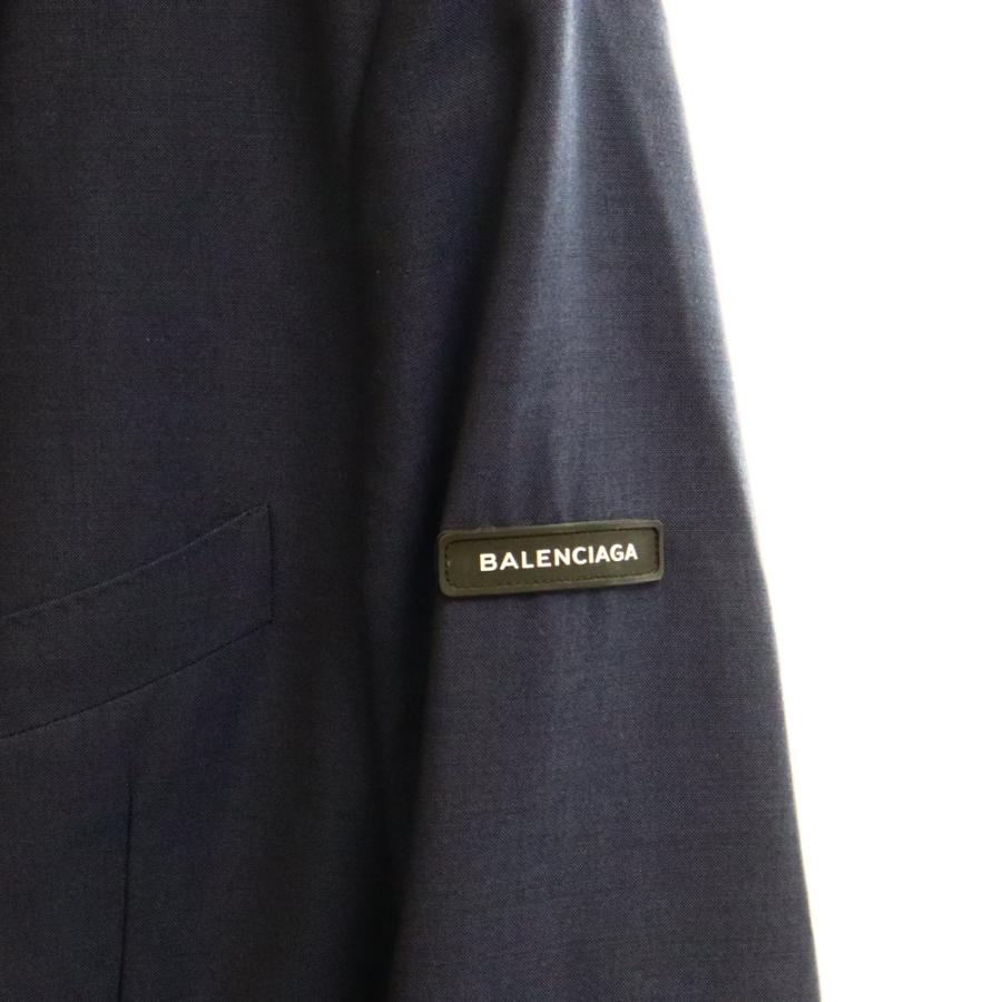 balenciaga 20ss コレクション ダブル テーラード ジャケット 中古・古着通販】BALENCIAGA (バレンシアガ) Pinstripe Tailoring Wool