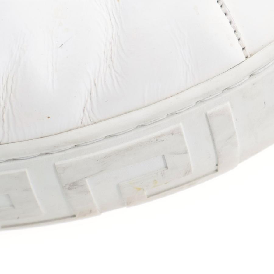 VERSACE ヴェルサーチ Greca グレカ ソールデザイン レザー VERSACE ヴェルサーチ Greca グレカ ソールデザイン レザー