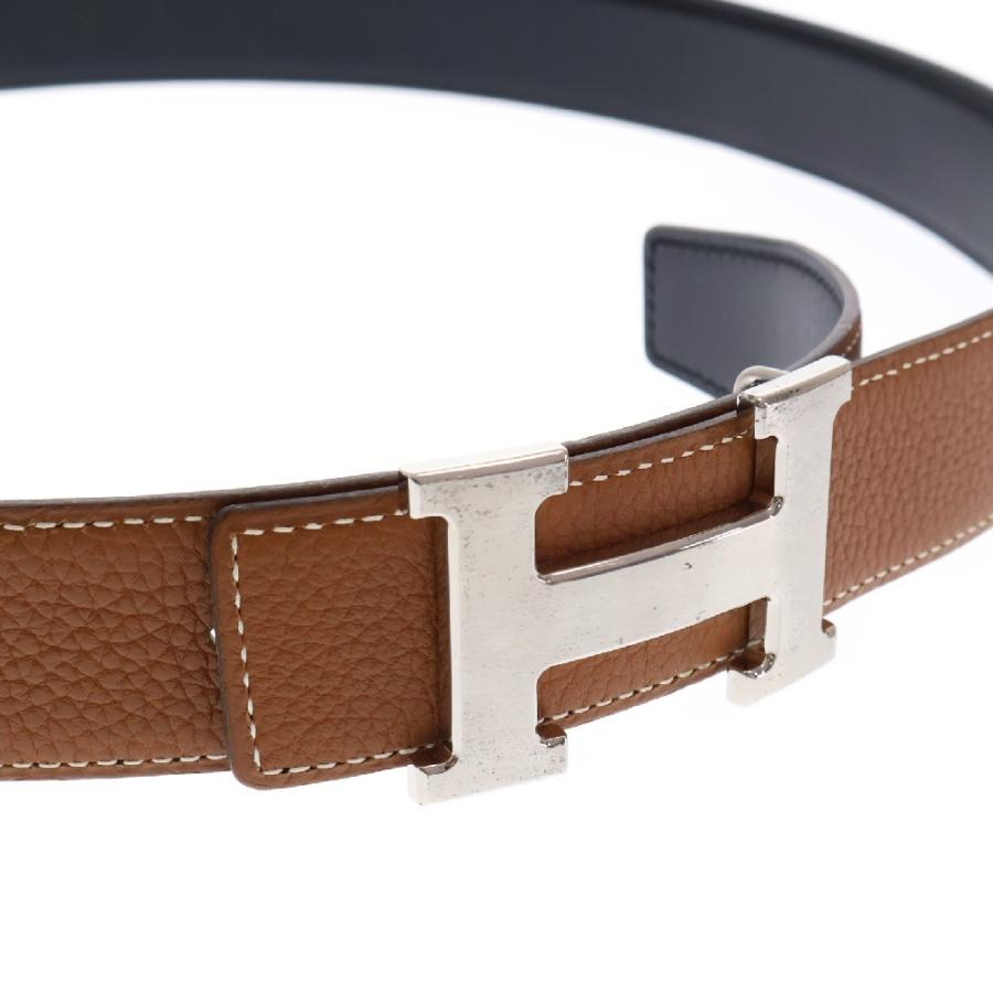 HERMES（エルメス） ミニコンスタンス H刻印 リバーシブルレザーベルト