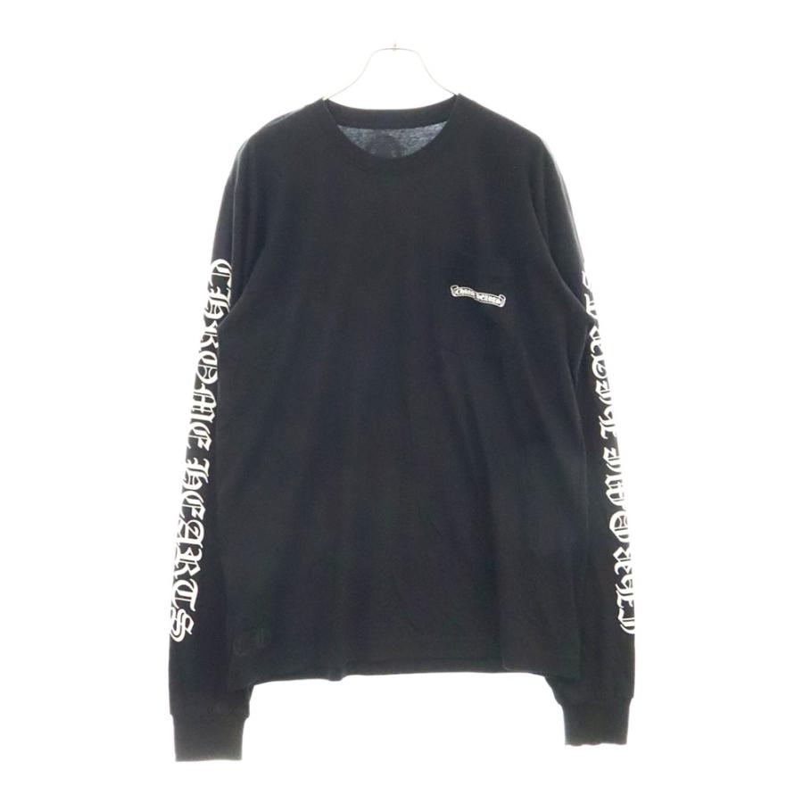 CHROME HEARTS クロムハーツ CH L/S /1 スクロールラベル アーム CHROME HEARTS クロムハーツ CH L/S /1 スクロールラベル アーム