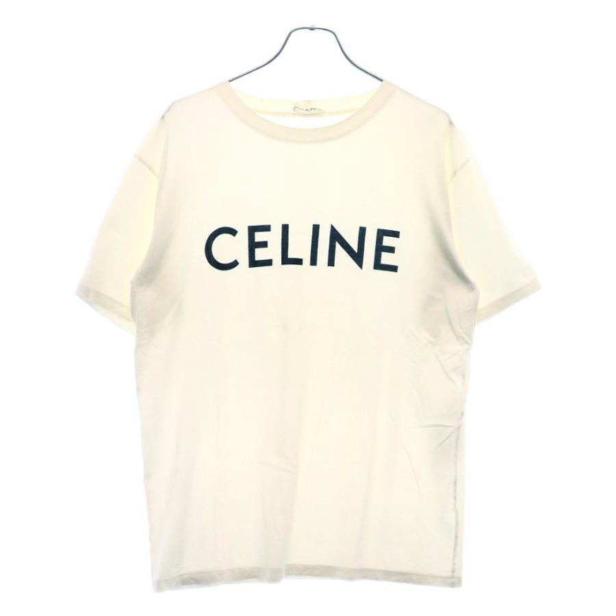 CELINE セリーヌ 22AW LOOSE FIT LOGO PRINT T-SHIRT ルーズフィット 