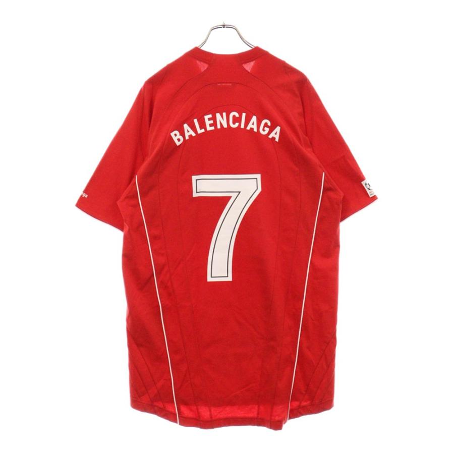 BALENCIAGA バレンシアガ Soccer Jersey 641658 TJV51 ロゴ刺繍 BALENCIAGA バレンシアガ Soccer Jersey 641658 TJV51 ロゴ刺繍