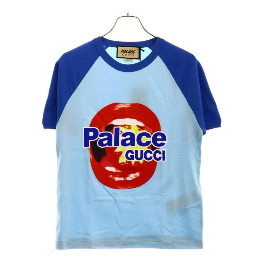 GUCCI グッチ ×PALACE 720353 パレス コットンジェレシー 半袖Tシャツ 