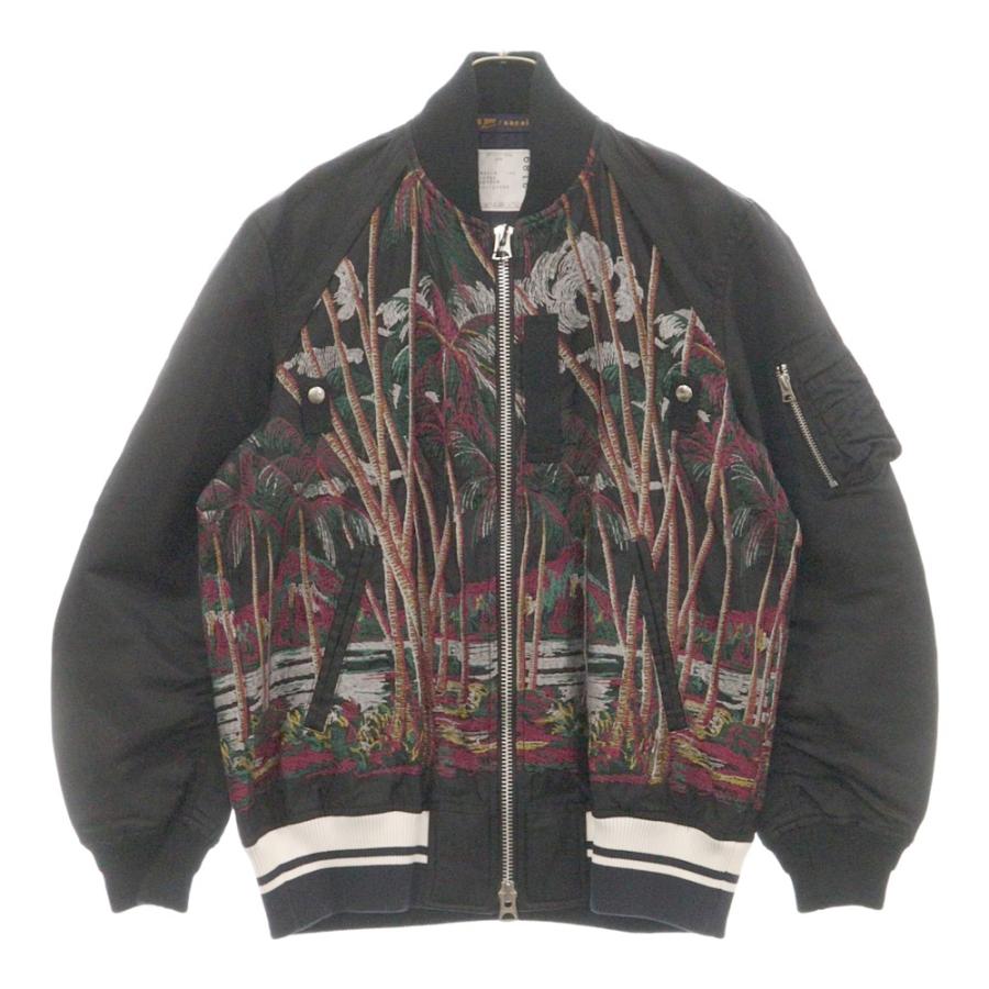 sacai Sacai サカイ 21SS × SUN SURF サンサーフ MA-1 ジップ sacai Sacai サカイ 21SS × SUN SURF サンサーフ MA-1 ジップ