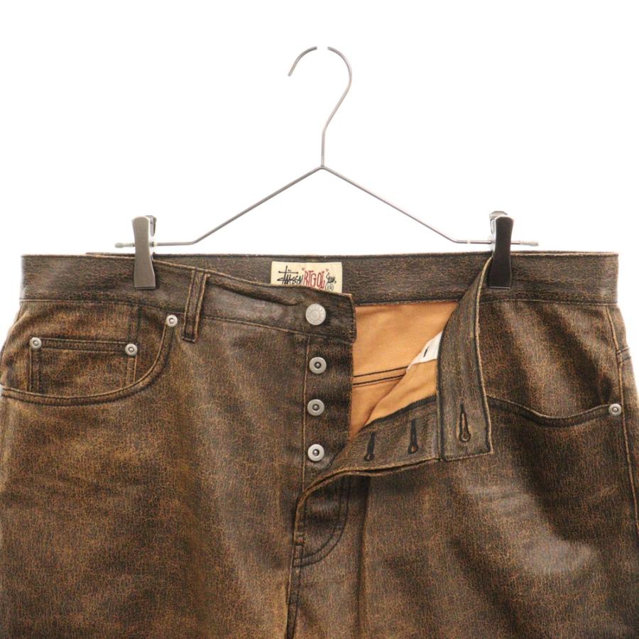 STUSSY ステューシー BIG OL JEAN COATED COTTON コーテッド STUSSY ステューシー BIG OL JEAN COATED COTTON コーテッド