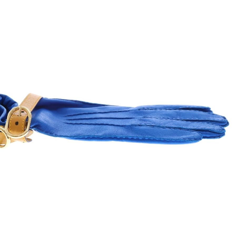 GUCCI グッチ レザー手袋 中古・古着通販】GUCCI (グッチ) ホースビットレザーグローブ ブラック
