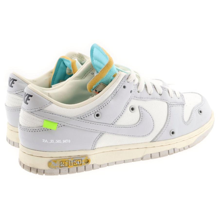 NIKE ナイキ ×OFF-WHITE DUNK LOW 1 OF 50 21 DM1602-100 オフホワイト 