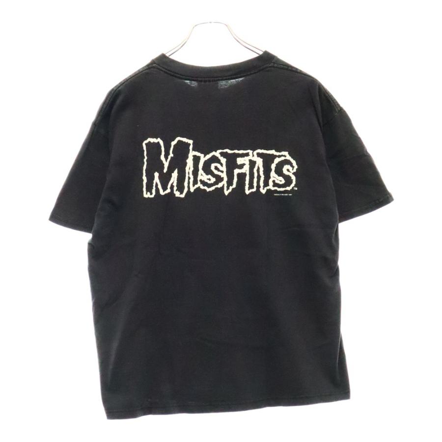 VINTAGE ヴィンテージ 90S MISFITS SKULL FACE MONOCHROME ミス 