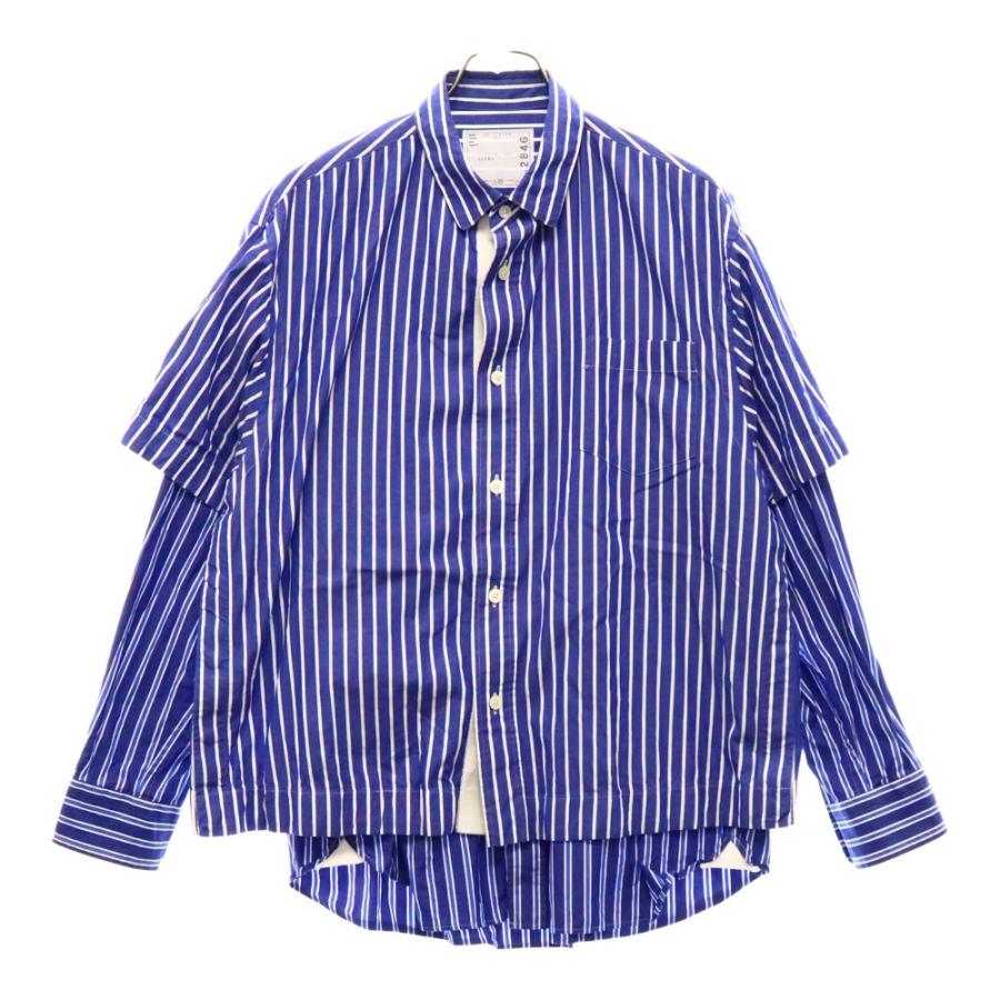 sacai Sacai サカイ 22AW Cotton Weather Layered Shirt 22 sacai Sacai サカイ 22AW Cotton Weather Layered Shirt 22