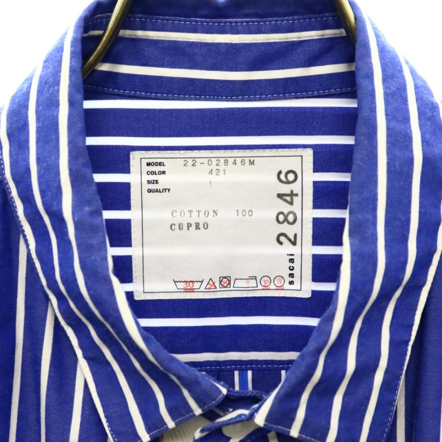 sacai Sacai サカイ 22AW Cotton Weather Layered Shirt 22 sacai Sacai サカイ 22AW Cotton Weather Layered Shirt 22