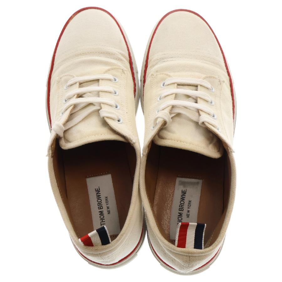 THOM BROWNE トムブラウン トリコロールキャンバススニーカー  