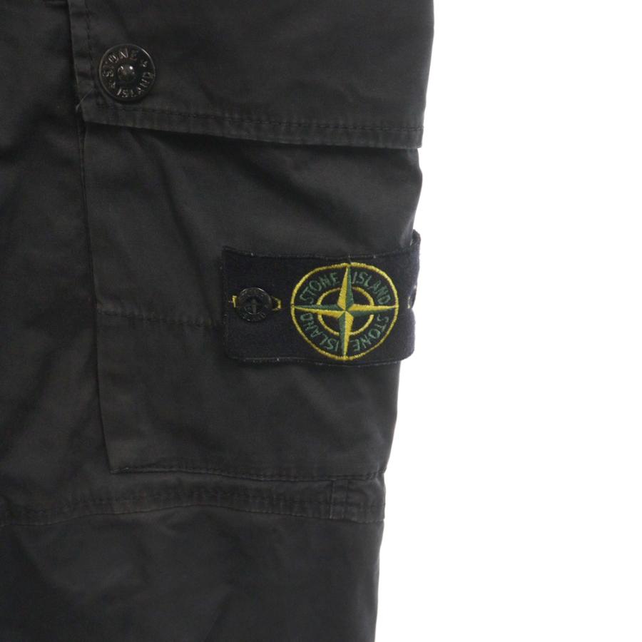 STONE  ストーンアイランド Single Pocket Gabardine Cargo Pant シングルポケット ギャバジン カーゴパンツ ライトグレー 771531410 STONE ISLAND（ストーン アイランド） Single Pocket Gabardine Cargo