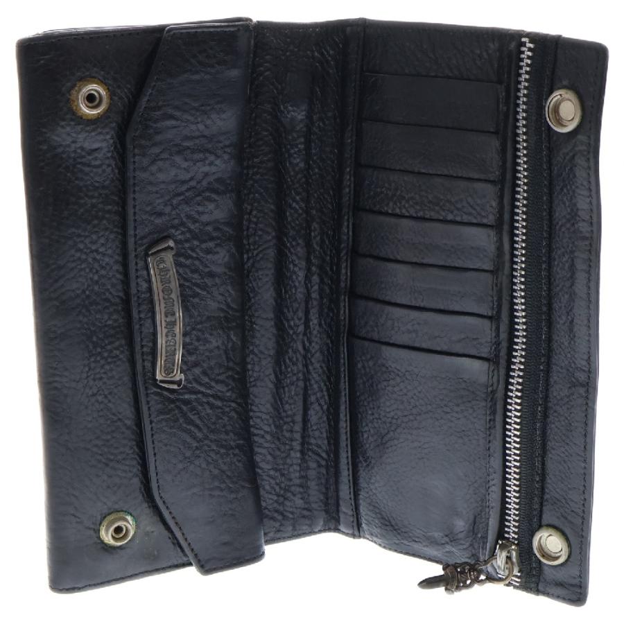 CHROME HEARTS クロムハーツ LONG WALLET グリーシー クロス CHROME HEARTS クロムハーツ LONG WALLET グリーシー クロス