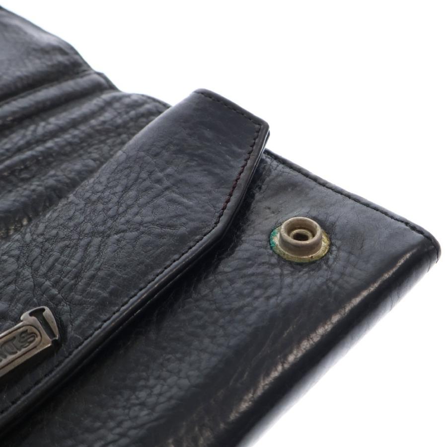 CHROME HEARTS クロムハーツ LONG WALLET グリーシー クロス CHROME HEARTS クロムハーツ LONG WALLET グリーシー クロス