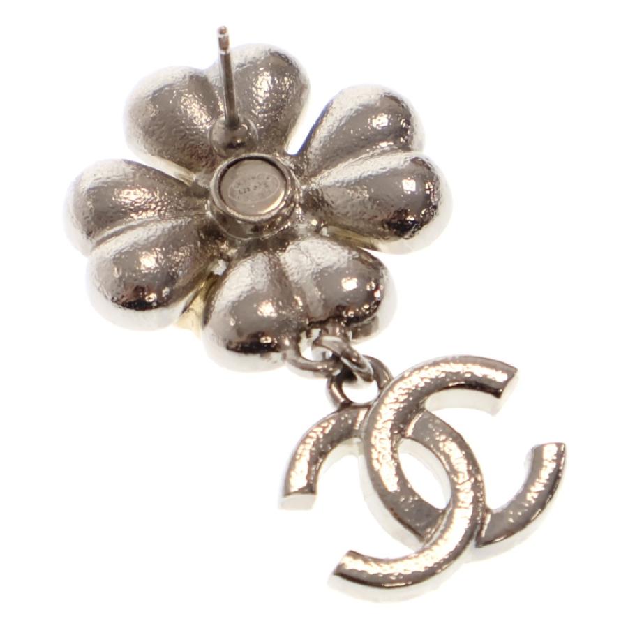 シャネル CHANEL ココマーク & クローバーモチーフ ドロップピアス