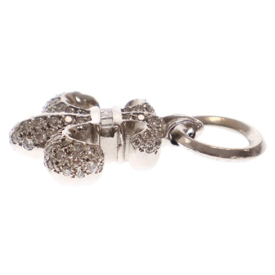 CHROME HEARTS クロムハーツ 18K BS FLUER BSフレア PAVEダイヤ CHROME HEARTS クロムハーツ 18K BS FLUER BSフレア PAVEダイヤ