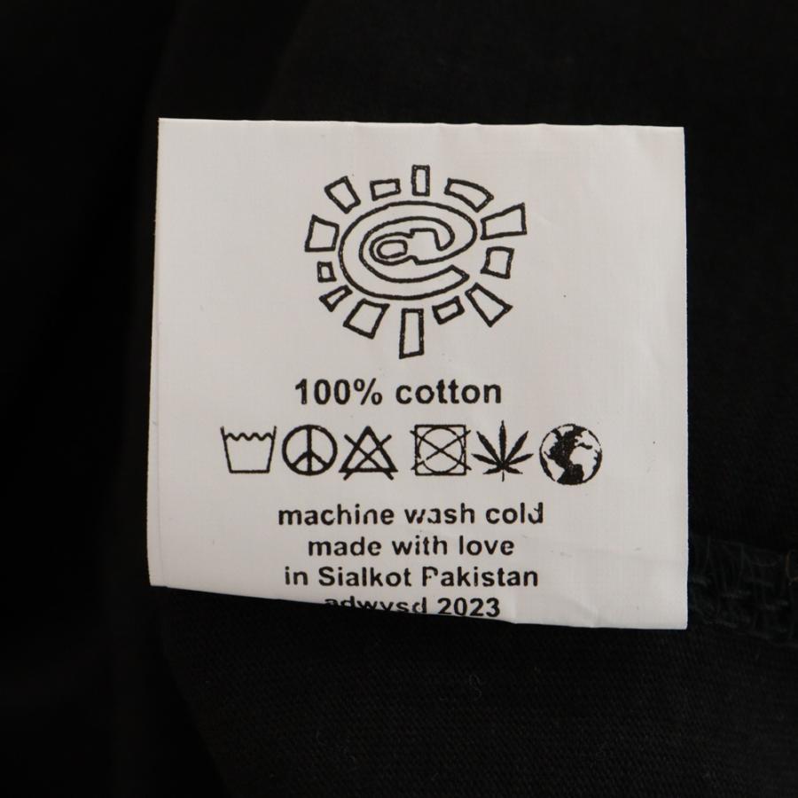 always do what you should 総柄ロゴプリントクルーネック半袖Tシャツ