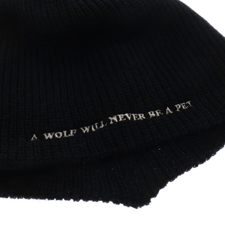 UNDERCOVER アンダーカバー 23AW A WOLF WILL NEVER BE PET ビーニー 