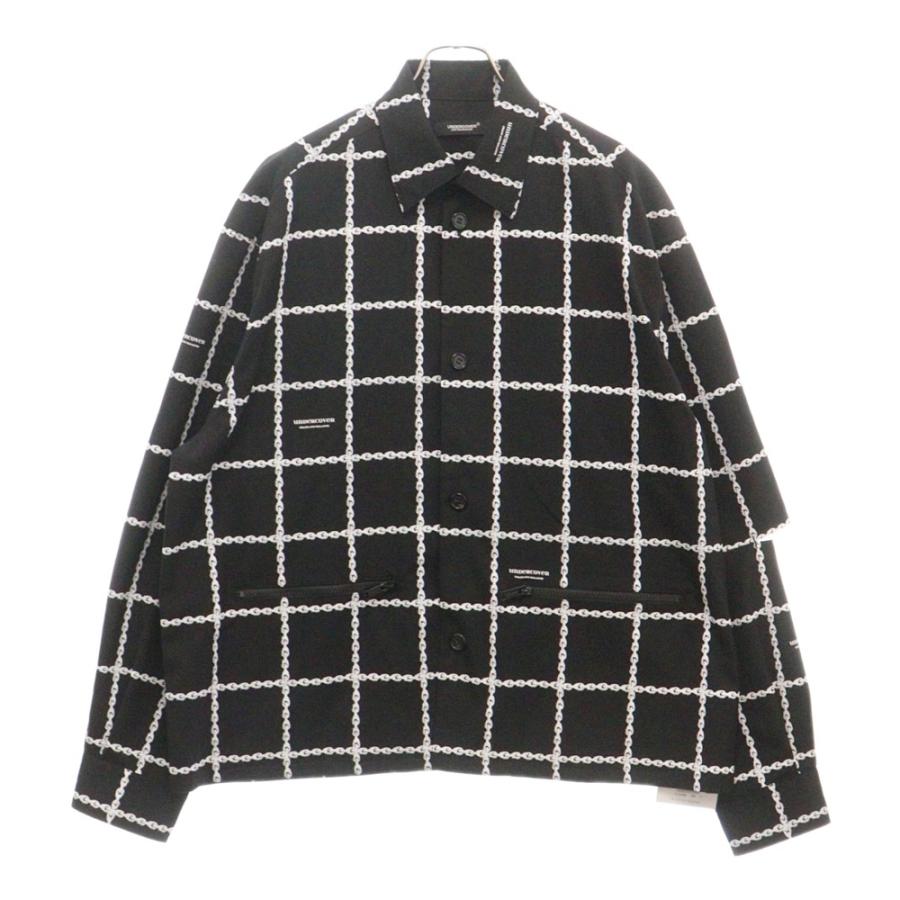 UNDERCOVER アンダーカバー 24SS チェーン プリント 長袖 ウール 