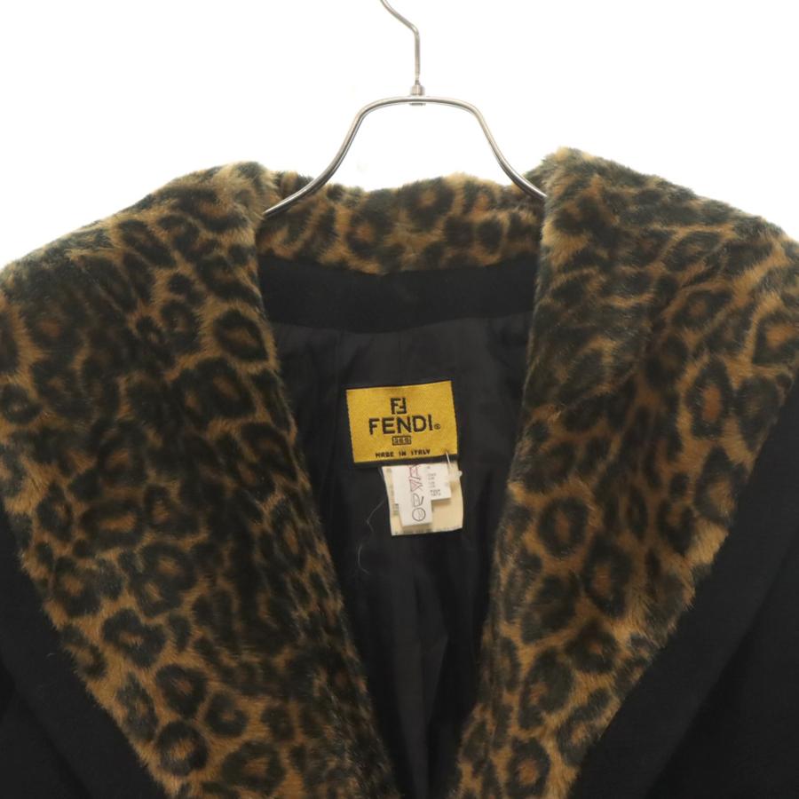 FENDI レオパード柄スプリングジャケットコート 楽天市場】【アパレル】FENDI フェンディ レオパード ヒョウ柄 エコ