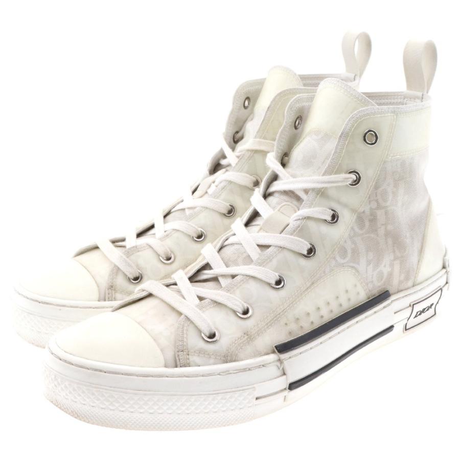 ディオール  ハイトップスニーカー ディオール オブリーク モチーフ DIOR | B23 リーグ ハイトップスニーカー ディオール オブリーク ジャ