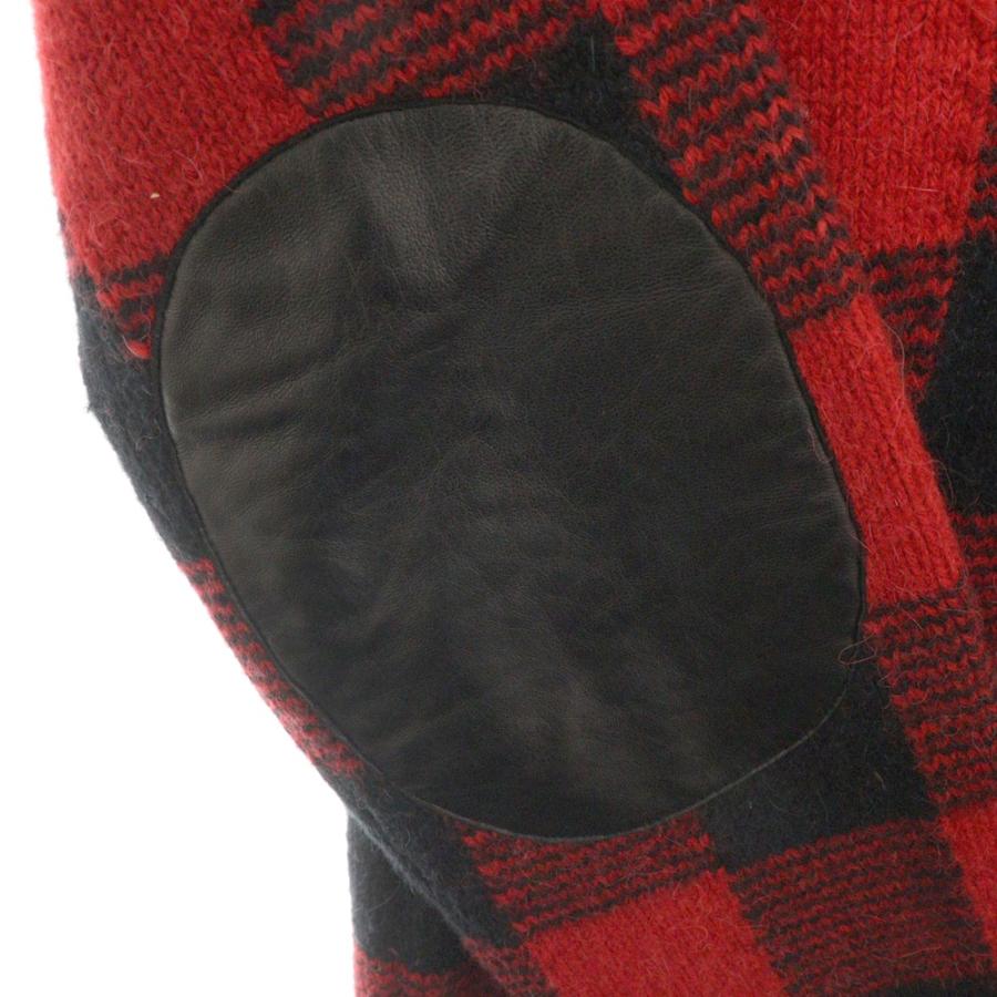 SAINT LAURENT PARIS サンローランパリ Elbow Patch Hooded Cardigan