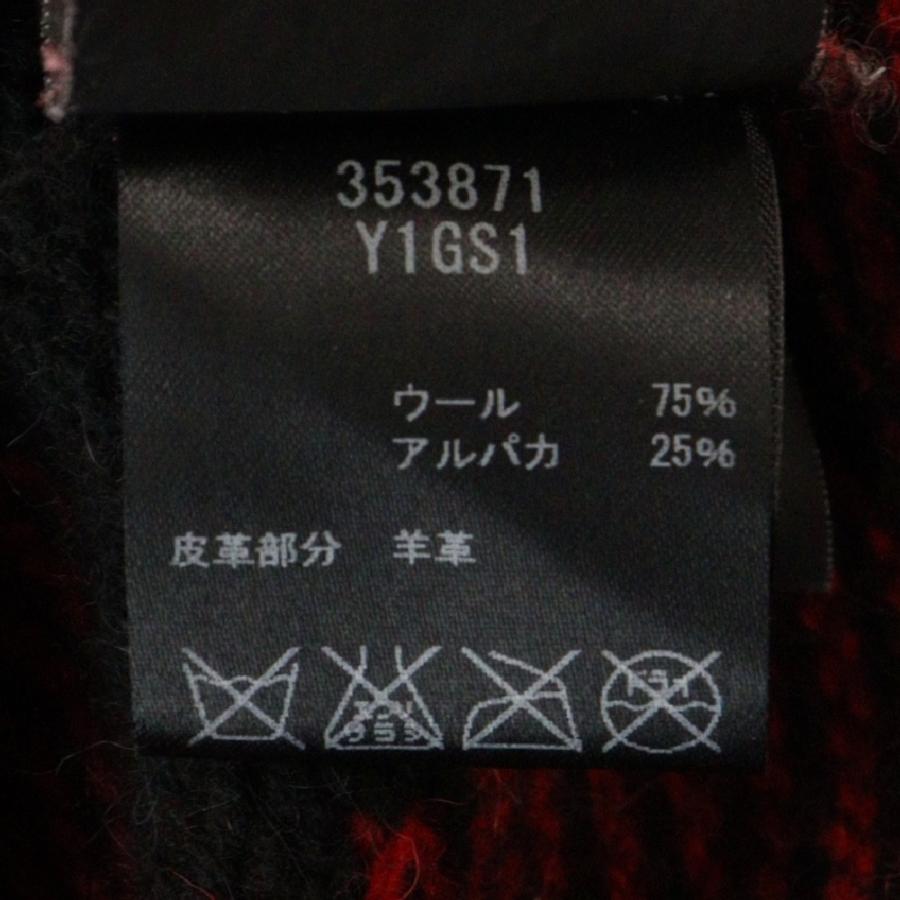 SAINT LAURENT PARIS サンローランパリ Elbow Patch Hooded Cardigan