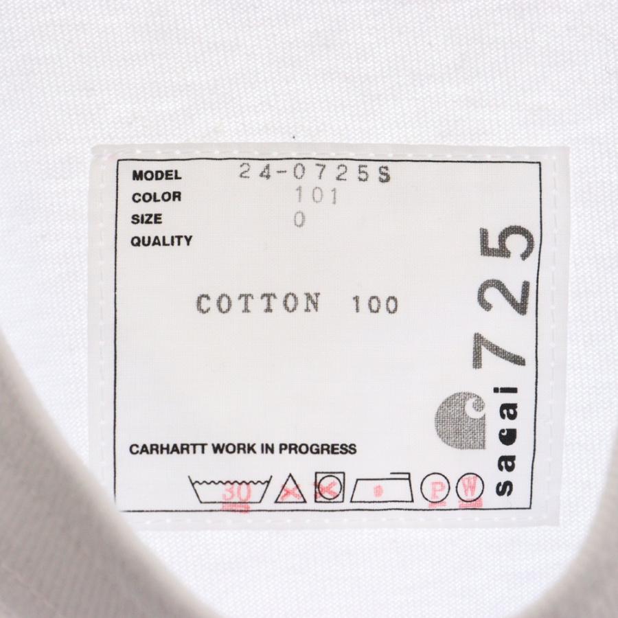 sacai（サカイ） 24SS ×Carhartt WIP T-Shirt 24-0725S カーハート