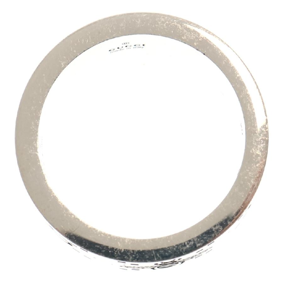 新品 GUCCI GG＆ビー エングレービング スリム リング 23号 6mm GG＆ビー（ハチ） エングレービング リング[YBC728389001013] GG & BEE