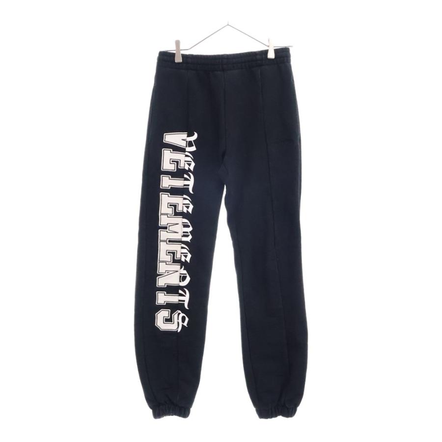 VETEMENTS（ヴェトモン） 再構築 ドッキング ロゴスウェットパンツ