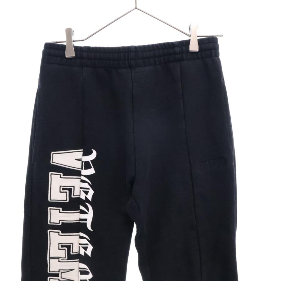 VETEMENTS（ヴェトモン） 再構築 ドッキング ロゴスウェットパンツ