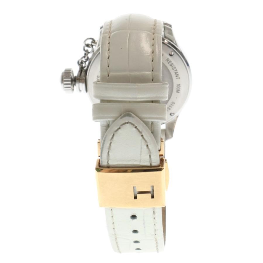 【ダイヤモンドベゼル】新品同様☆HAMILTON ハミルトン時計 ホワイトシェル HAMILTON（ハミルトン） H773110 SEAQUEEN シークイーン ダイヤベゼル
