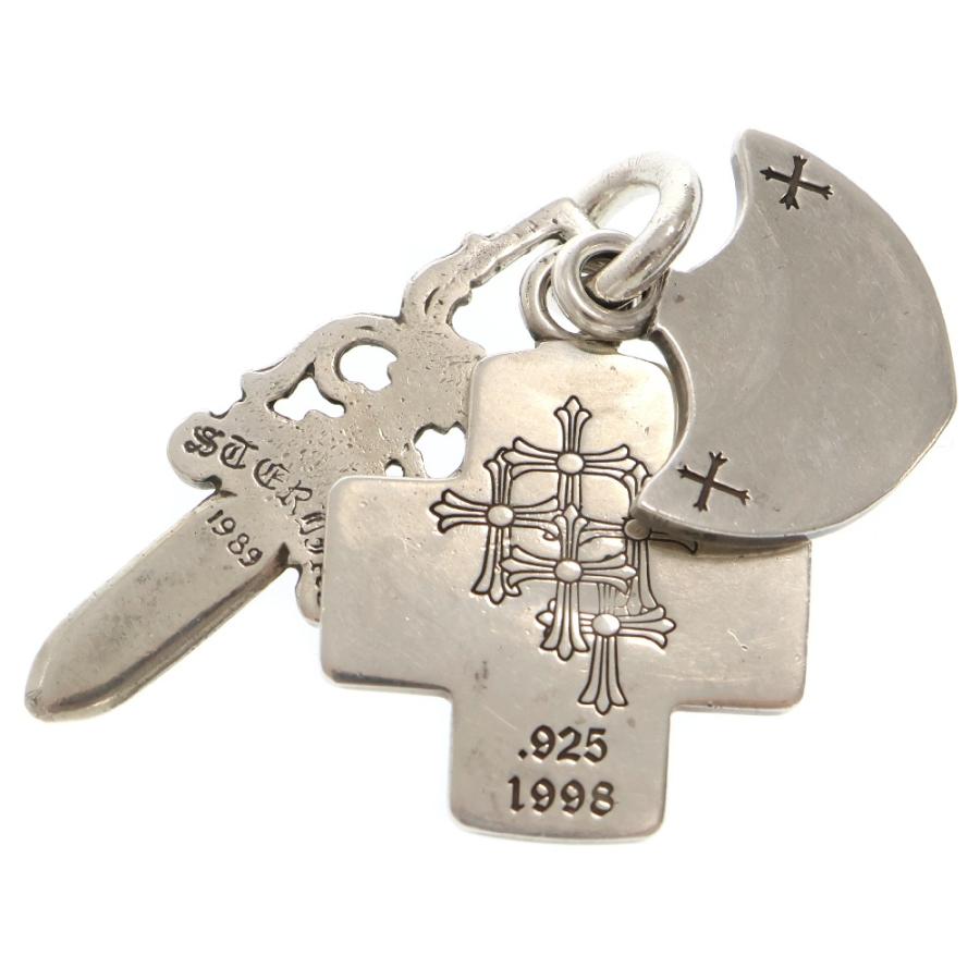 s*8様 クロムハーツ　トリンケッツ　ペンダントトップ CHROME HEARTS（クロムハーツ） 22k 3TRINKETS 3トリンケッツ