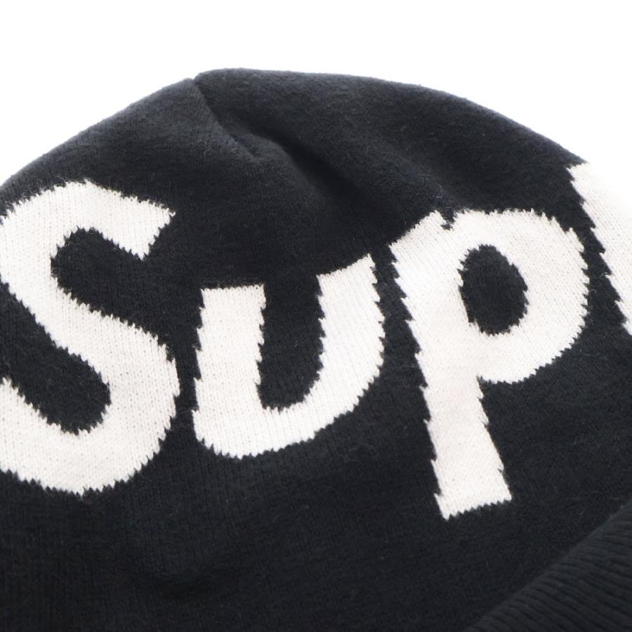Supreme シュプリーム Big Logo Beanie 黒