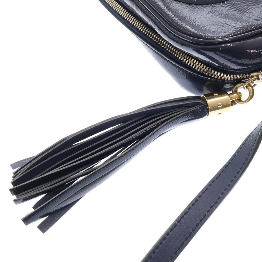 GUCCI（グッチ） Soho Shoulder Bag ソーホー エナメルレザー
