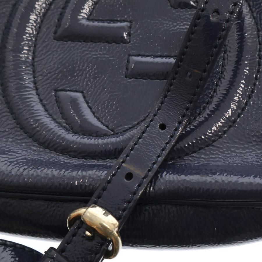 GUCCI（グッチ） Soho Shoulder Bag ソーホー エナメルレザー