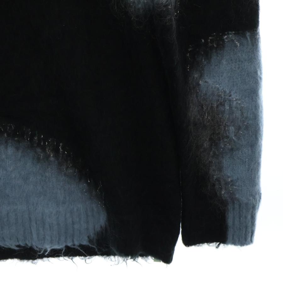 OFF-WHITE オフホワイト 18AW Mohair Knit ショルダーボタン クルー