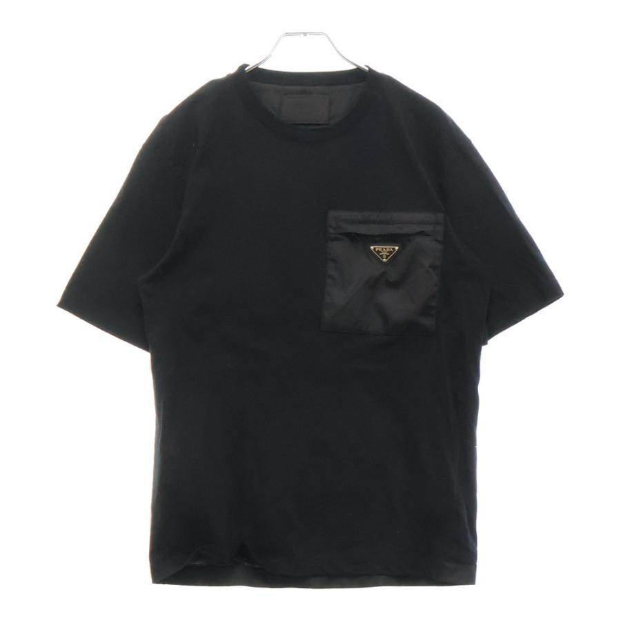 PRADA (プラダ) Re-Nylon T-Shirt トライアングルロゴ ナイロン PRADA (プラダ) Re-Nylon T-Shirt トライアングルロゴ ナイロン