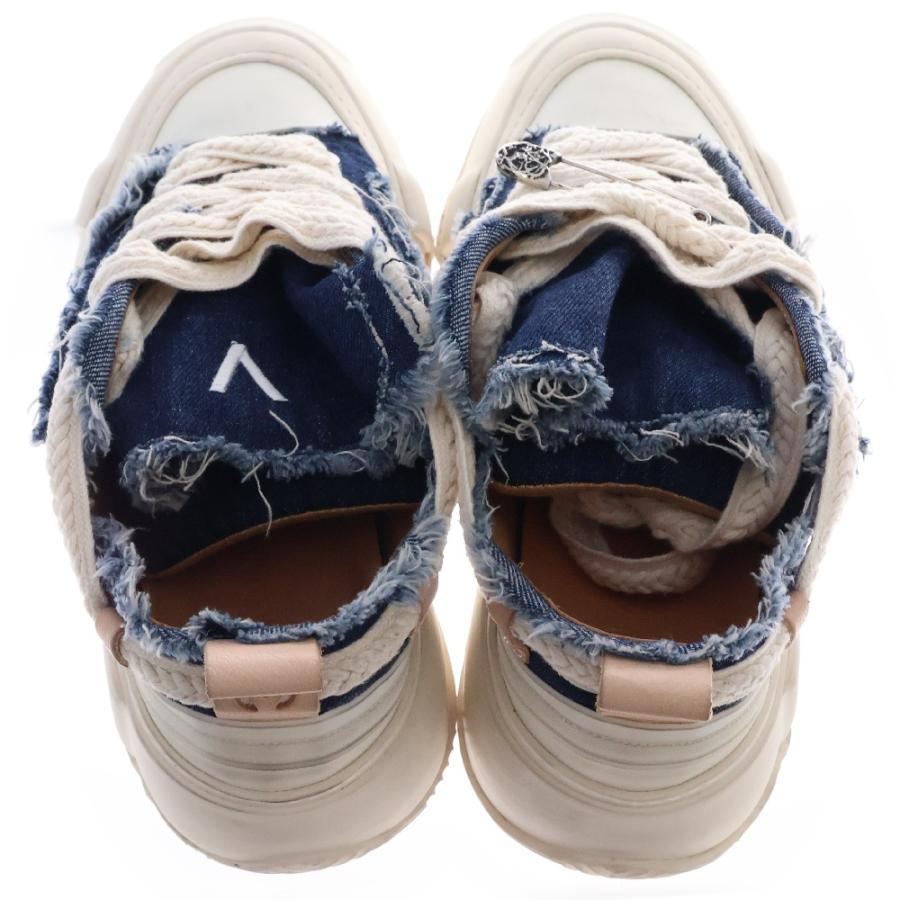 VALABASAS / ローカットスニーカー/28.5cm/BRW VALABASAS ヴァラバサス VISION SHOES ビジョン デニム ローカット