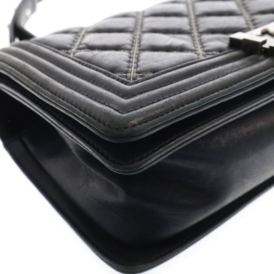 CHANEL（シャネル） Boy Chanel Leather Chain Shoulder Bag ボーイ