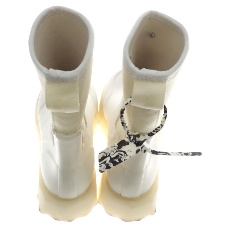 OFF-WHITE オフホワイト ワンポイント ラバー レインブーツ シューズ
