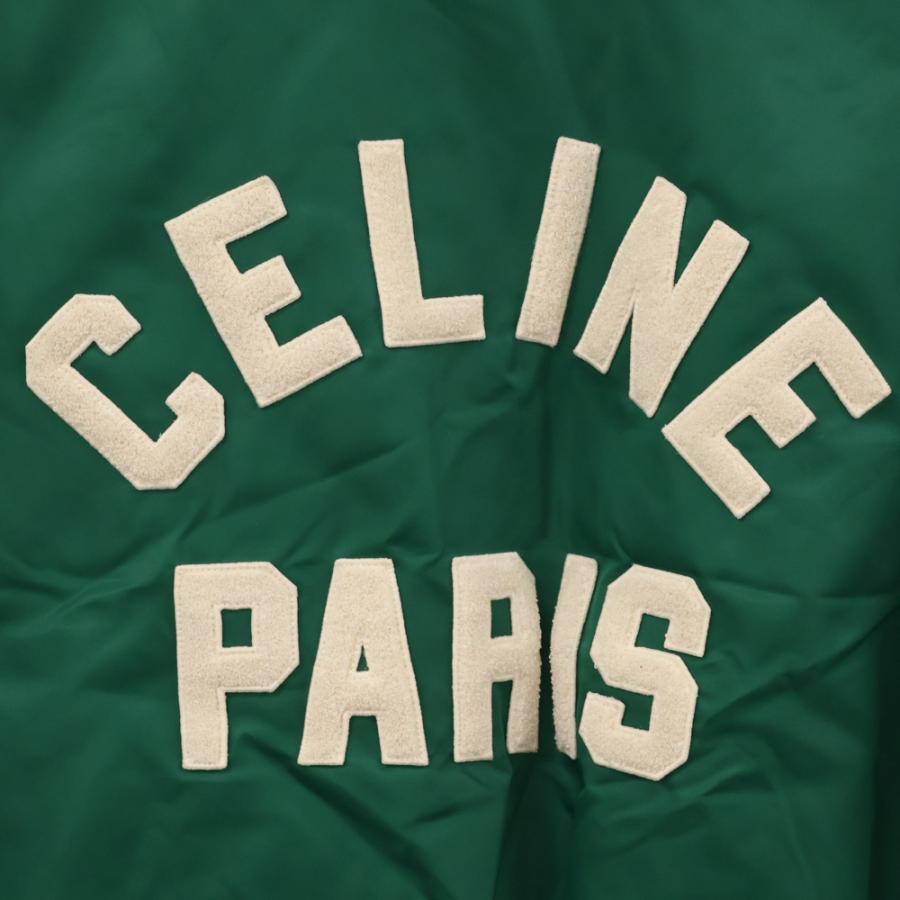 CELINE（セリーヌ） ロゴワッペン ナイロンテディジャケット ブルゾン