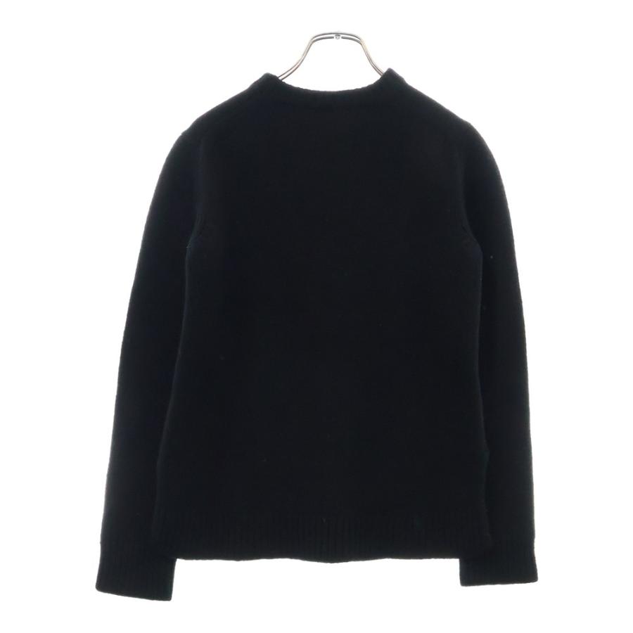 FENDI（フェンディ） Wool Knit Sweater フロントロゴ クルーネック