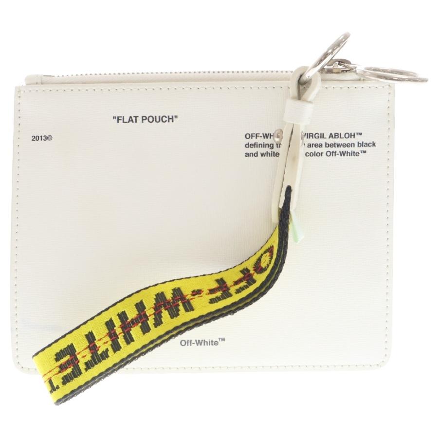 ※※※最終値下げ※※※OFF-WHITE レディースクラッチバッグ 美品 OFF-WHITE オフホワイト 18SS Clutch Bag インダストリアルロゴ レザー