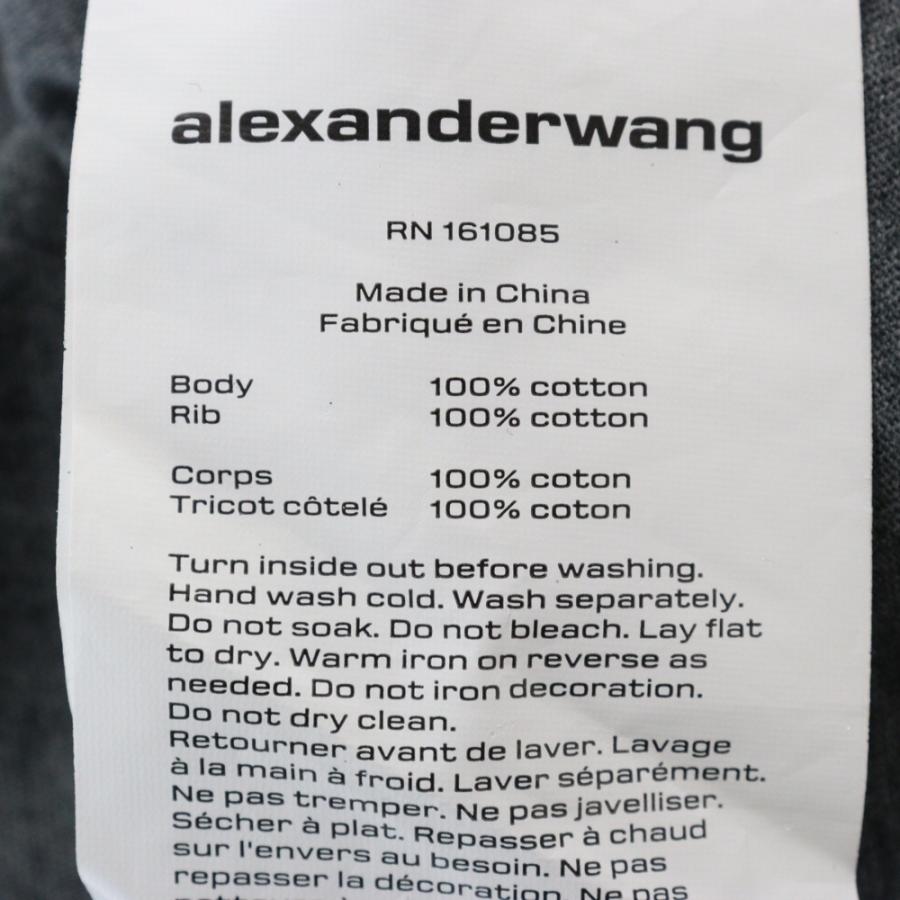 alexanderwang（アレキサンダー・ワン） Logo Embossed Crewneck T