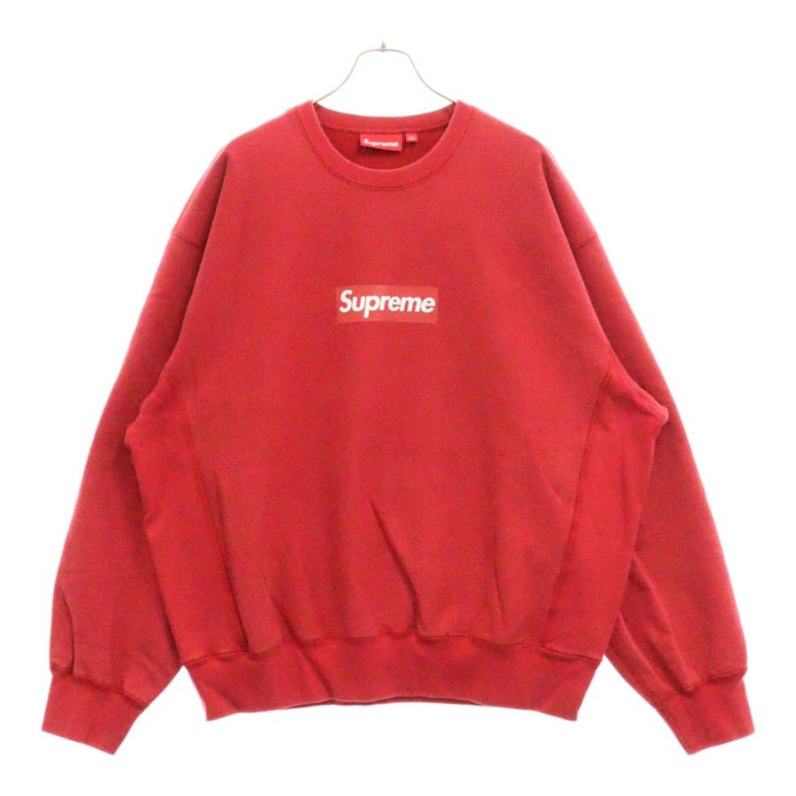 Supreme（シュプリーム） 25SS Washed Box Logo Crewneck ウォッシュ